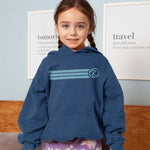 Load image into Gallery viewer, Kids Surf Stripes Hoodie
