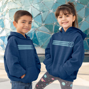 Kids Surf Stripes Hoodie