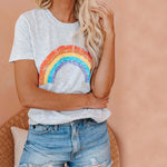 Load image into Gallery viewer, Vintage Rainbow Tee
